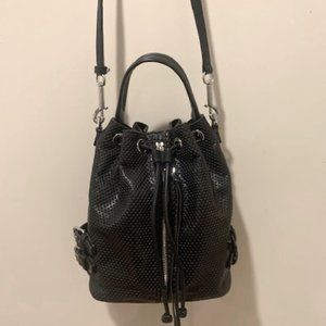 Rebecca Minkoff Perforated Leather Bucket Bag